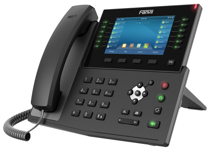 Ein modernes IP-Systemtelefon zum Beispiel für unsere TK-Lösung 3CX